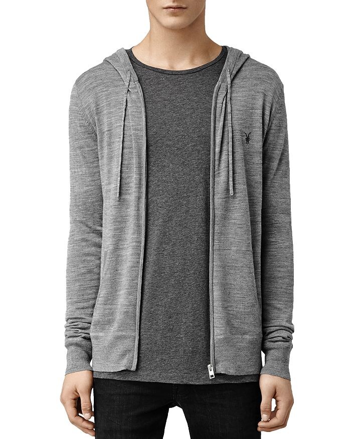 

Худи на молнии Mode из шерсти мериноса ALLSAINTS