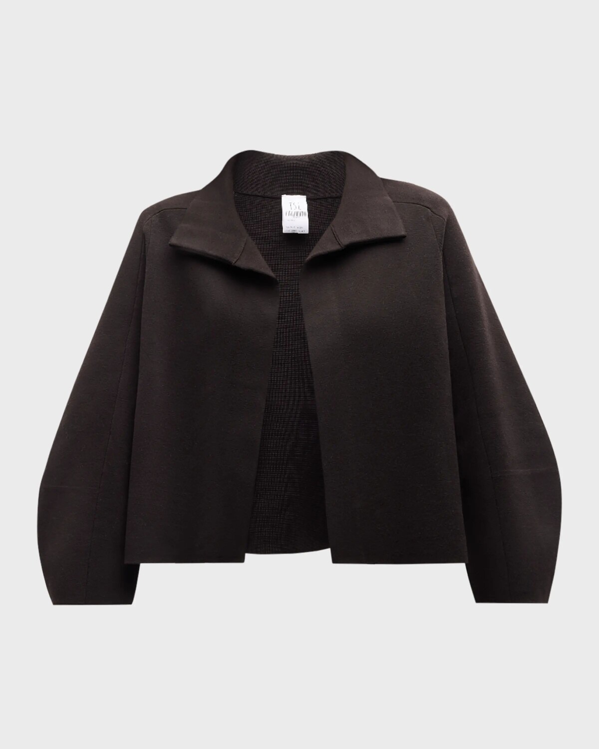

Короткая куртка из тонкой шерсти Tse Cashmere, цвет Espresso
