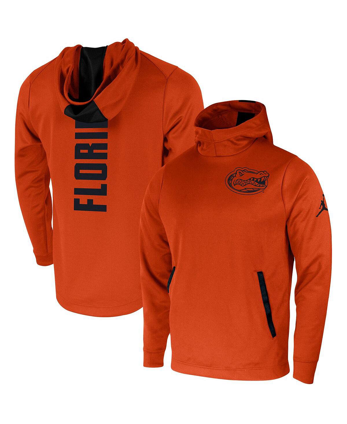 цена Мужской брендовый оранжевый пуловер с капюшоном Florida Gators 2-Hit Performance Jordan