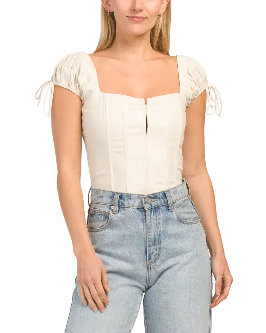 

Корсетный топ Domenico Nia, цвет Linen