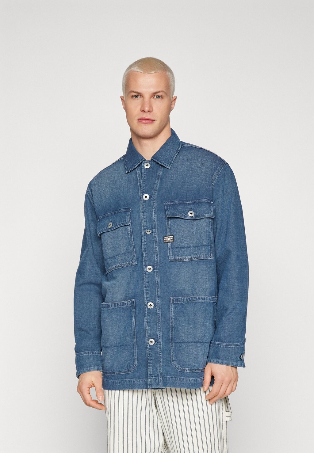 

Джинсовая куртка CHORE JACKET G-Star, темно-синий