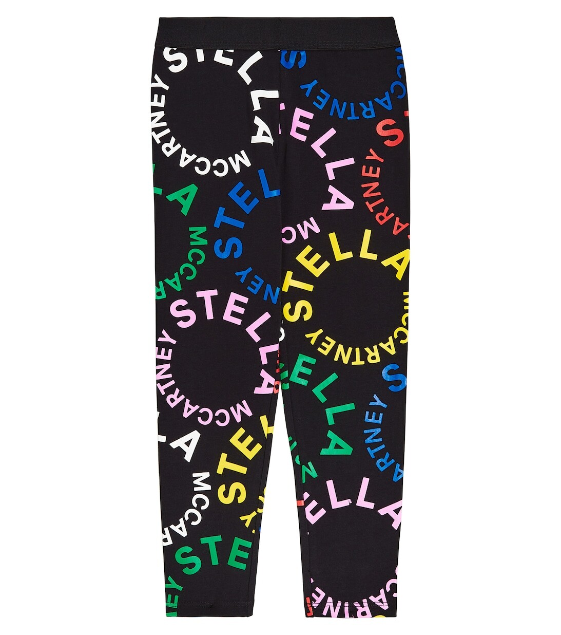 

Леггинсы из смесового хлопка с логотипом Stella McCartney Kids, разноцветный