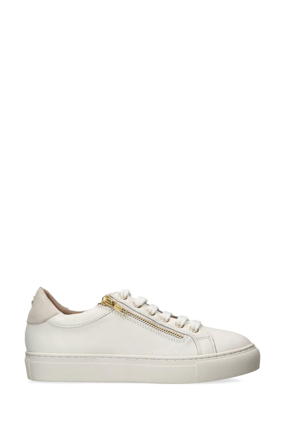 

Белые спортивные туфли Dulwich на молнии Kurt Geiger London, белый