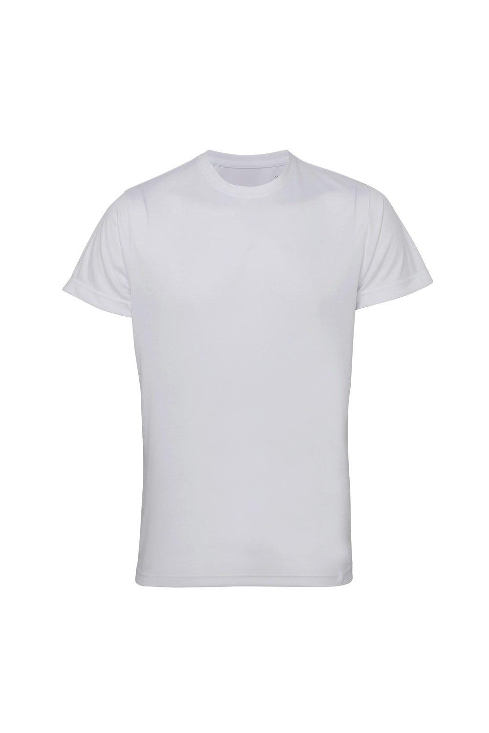 Легкая футболка для фитнеса Tri Dri с короткими рукавами TriDri, белый мужская футболка ламылав l черный