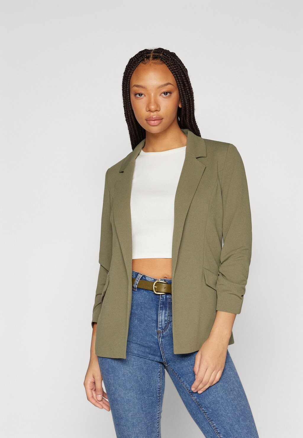

Блейзер ONLCAROLINA DIANA LIFE ONLY, цвет deep lichen green