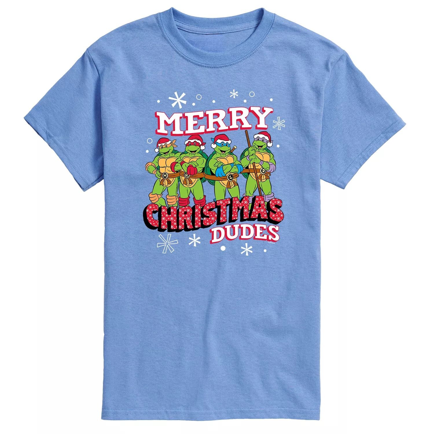 

Мужская футболка TMNT Merry Christmas Dude Licensed Character