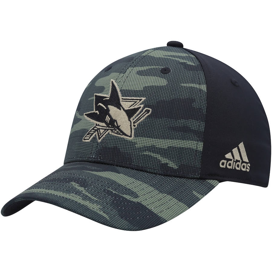 

Бейсболка adidas San Jose Sharks, камуфляж