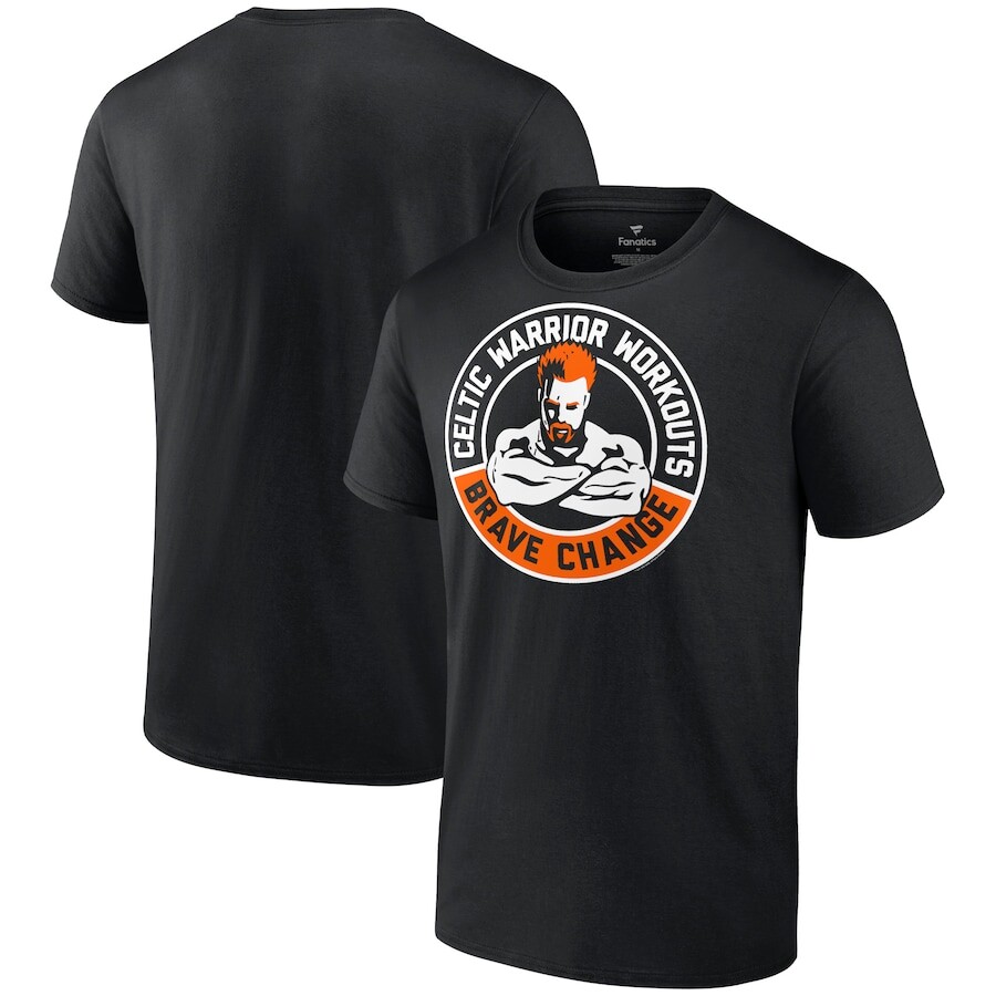 

Футболка с коротким рукавом Fanatics Branded Sheamus, черный