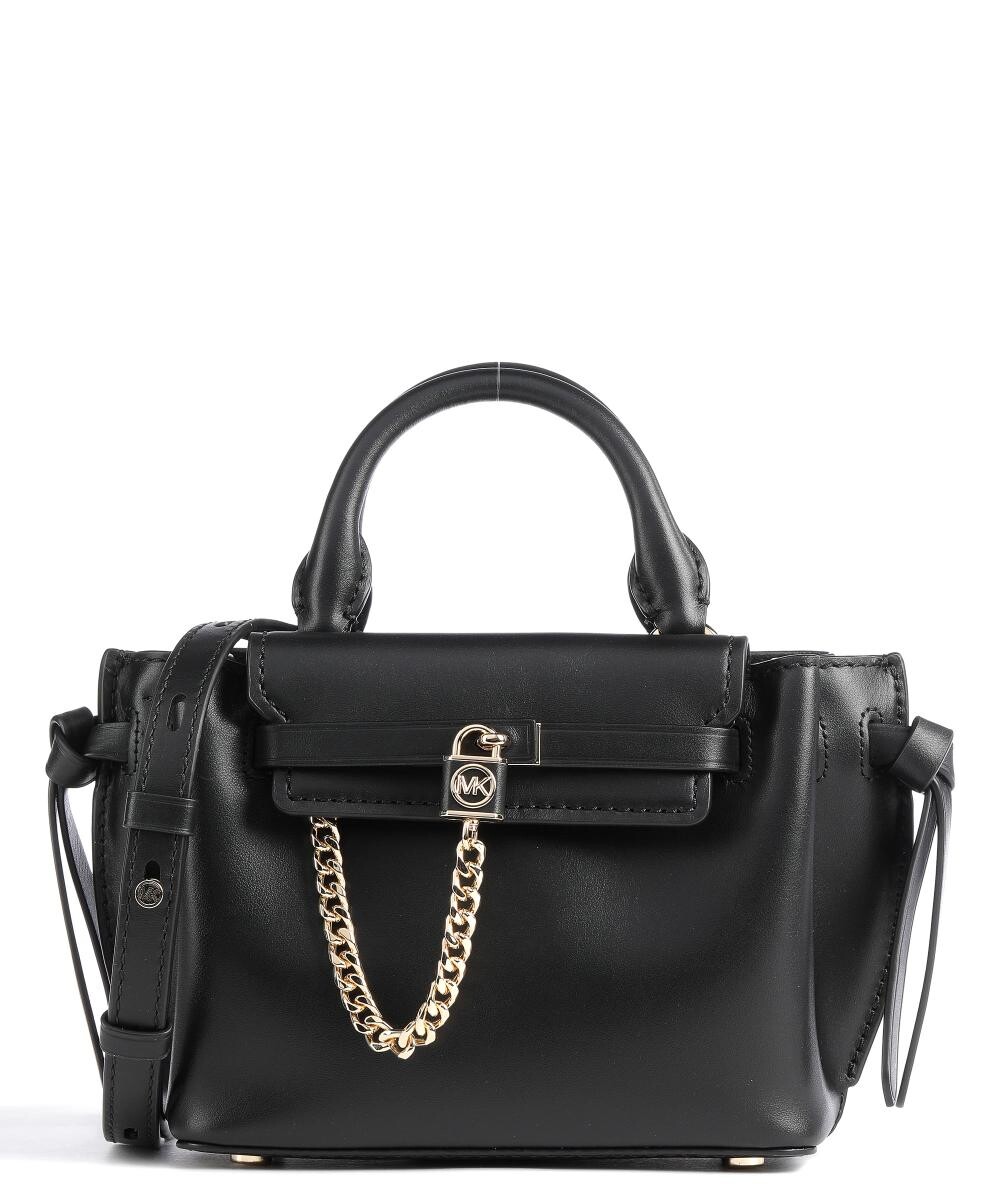 

Сумка Hamilton Legacy из мелкозернистой яловой кожи Michael Kors, черный