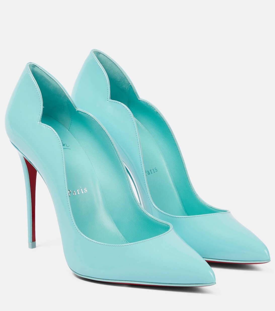 

Туфли-лодочки Hot Chick 100 из лакированной кожи Christian Louboutin, синий