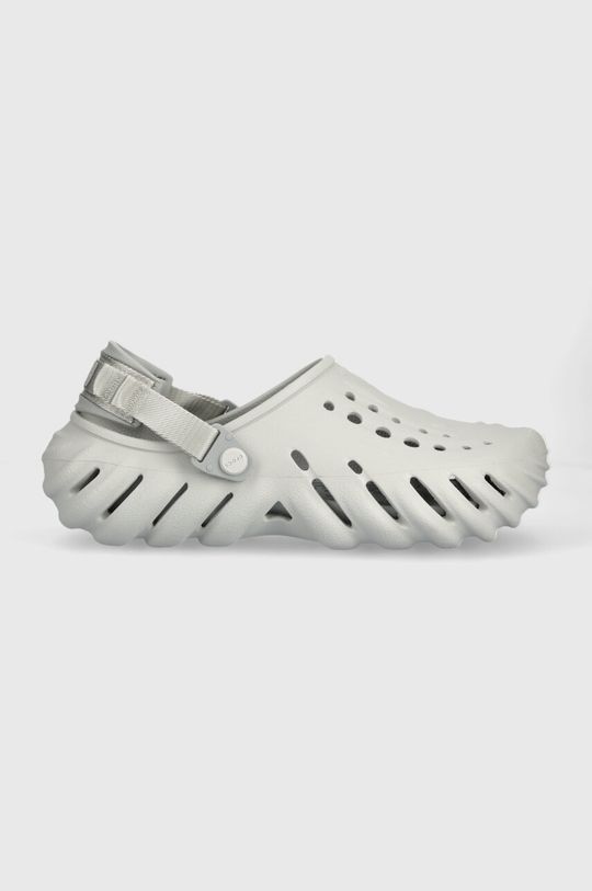 Шлепанцы Echo Clog Crocs, серый цена и фото