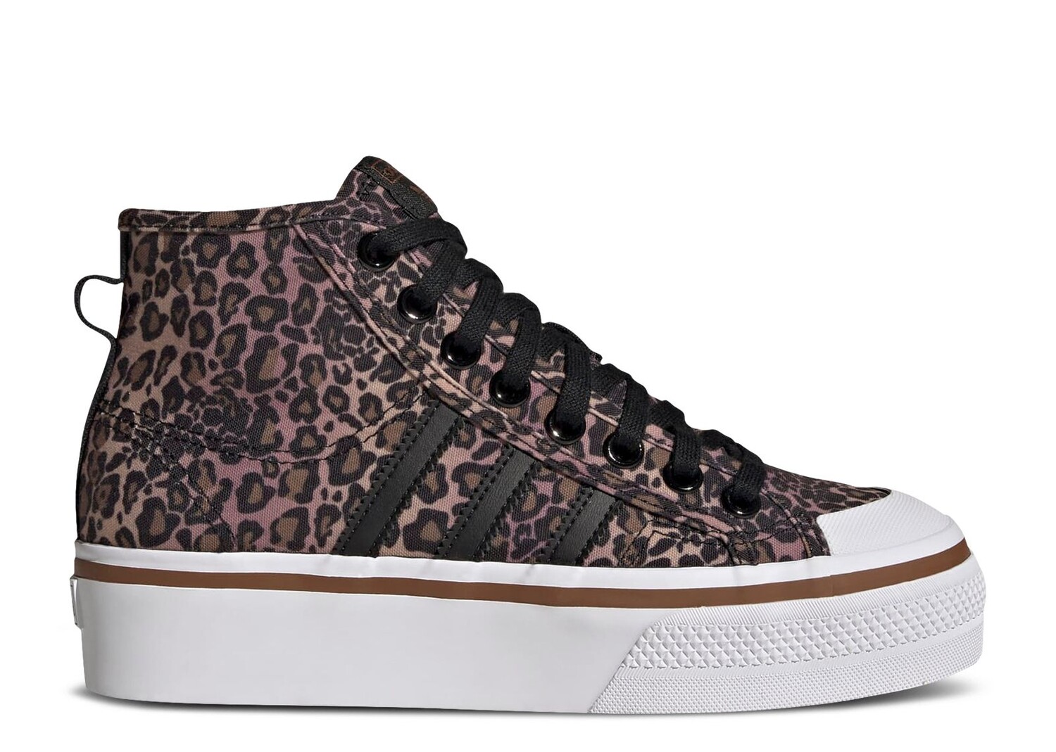 

Кроссовки adidas Wmns Nizza Platform Mid 'Leopard', черный