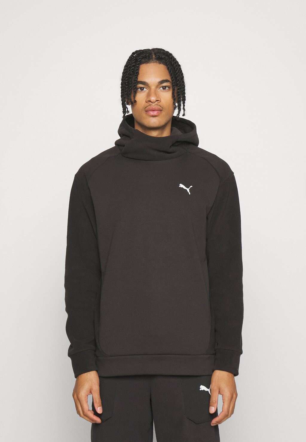 

Флисовый джемпер Puma ХУДИ, черный