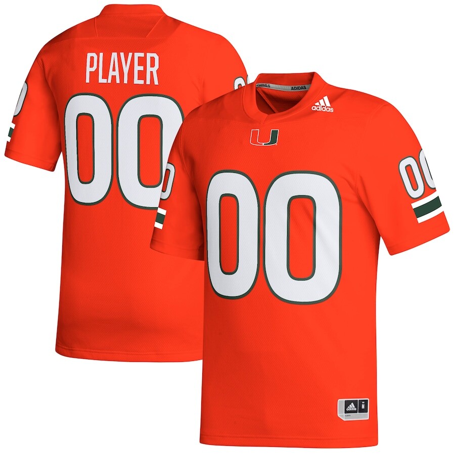 

Джерси adidas Miami Hurricanes, оранжевый