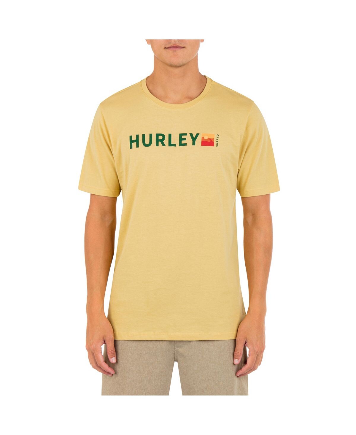 

Мужская футболка с короткими рукавами на каждый день Wave Box Hurley