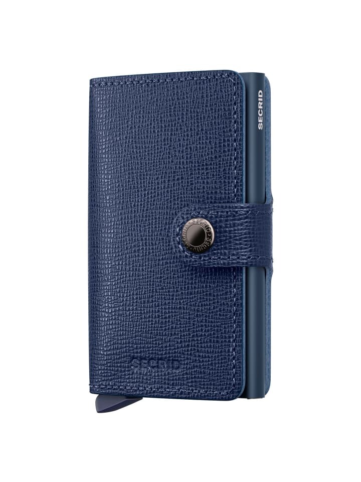 

Кошелек Secrid Crisple Miniwallet RFID 65 cm, темно-синий
