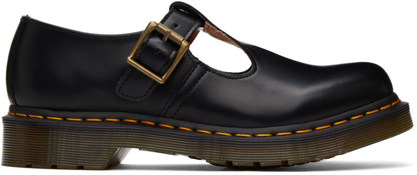 

Черные оксфорды Polley Dr. Martens