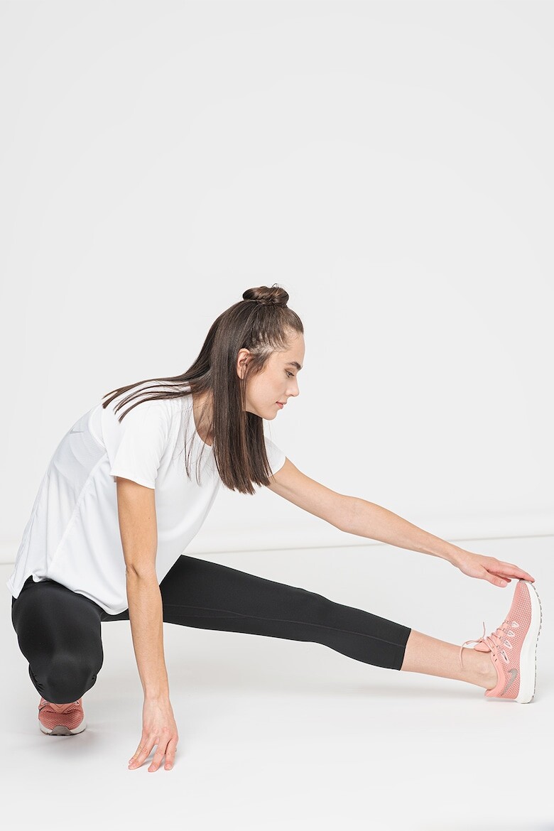 

Леггинсы для фитнеса-капри с технологией Dri Fit и потайным карманом Nike, черный