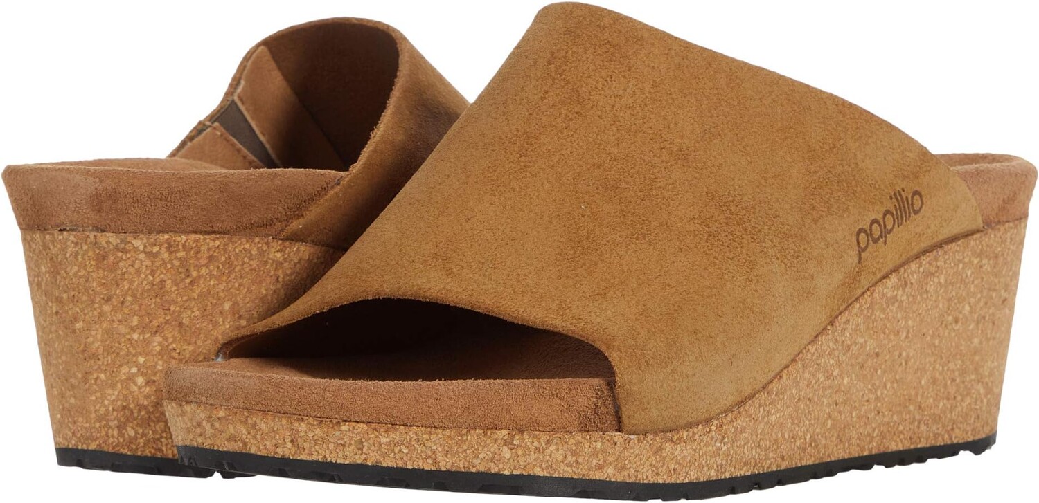 

Босоножки Papillio by Birkenstock Namica Wedge Sandal Birkenstock, цвет Tea Suede