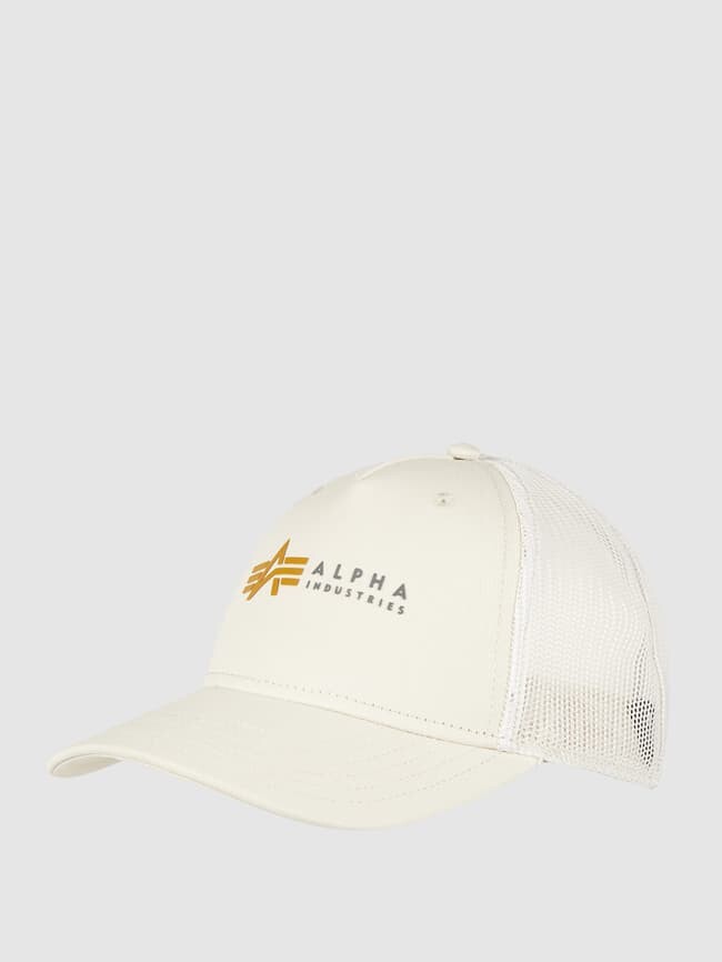 

Кепка с логотипом Alpha Industries, экрю