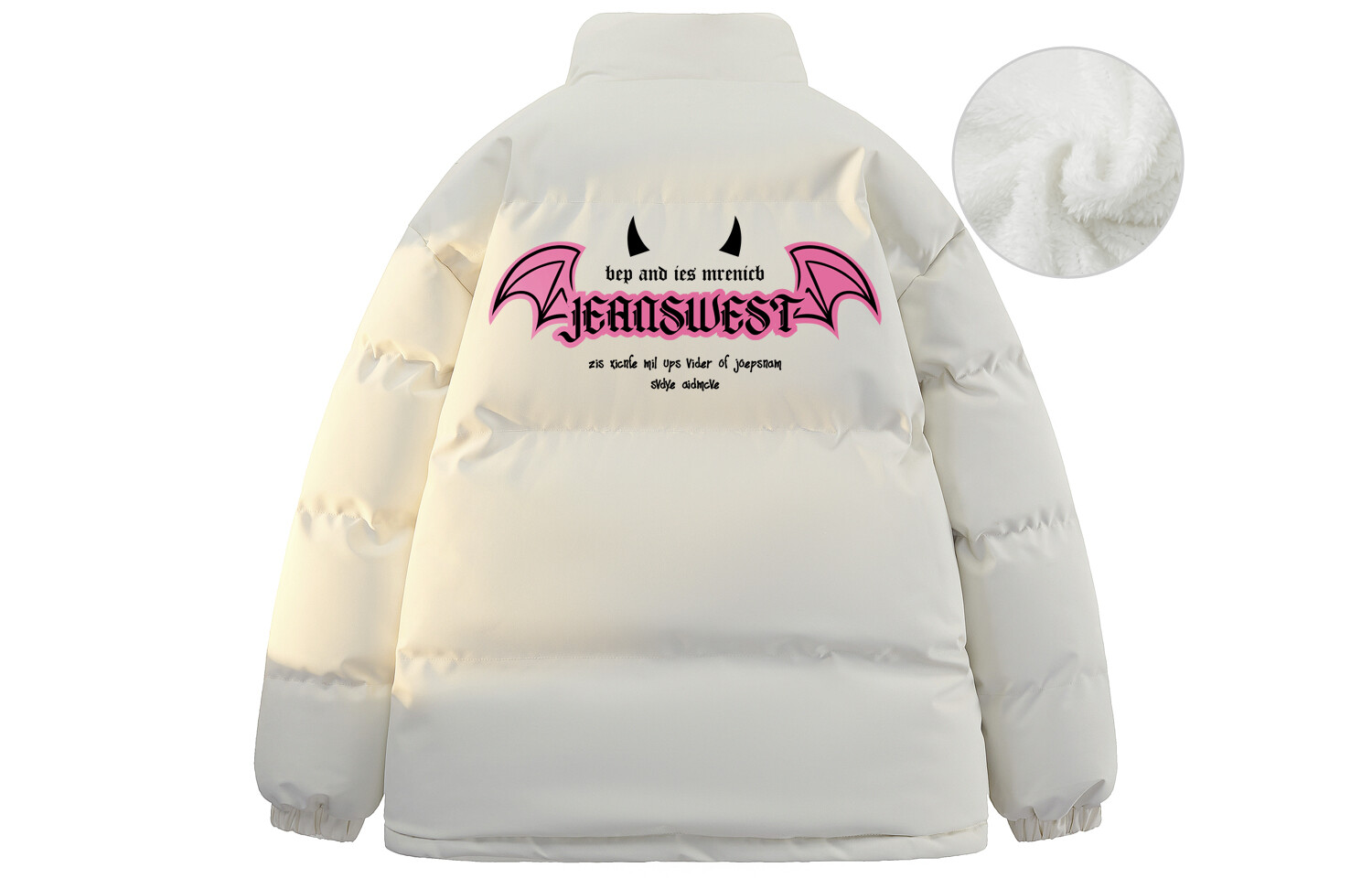

Jeanswest Стеганая куртка унисекс Zhenweis, Klein Синий на флисовой подкладке