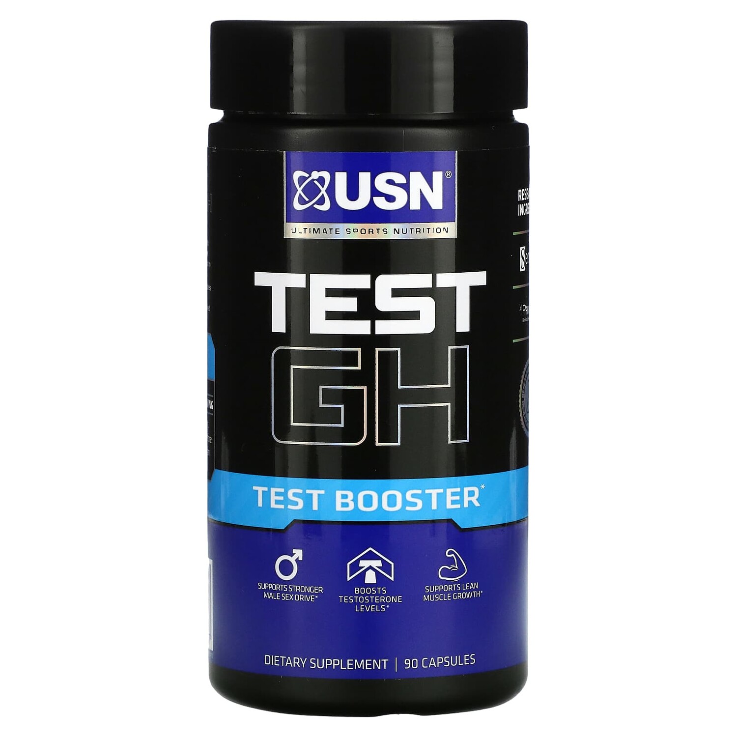 

TEST GH, Test Booster, 90 капсул, USN