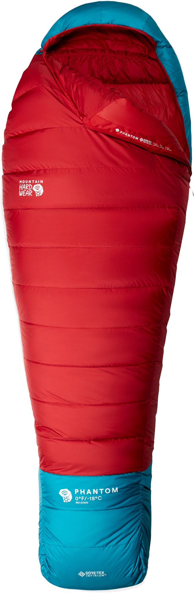 цена Спальный мешок Phantom GORE-TEX 0 Mountain Hardwear, красный