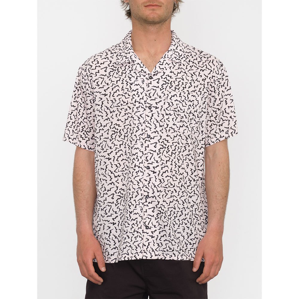 Рубашка с коротким рукавом Volcom Asphalt Beach, белый