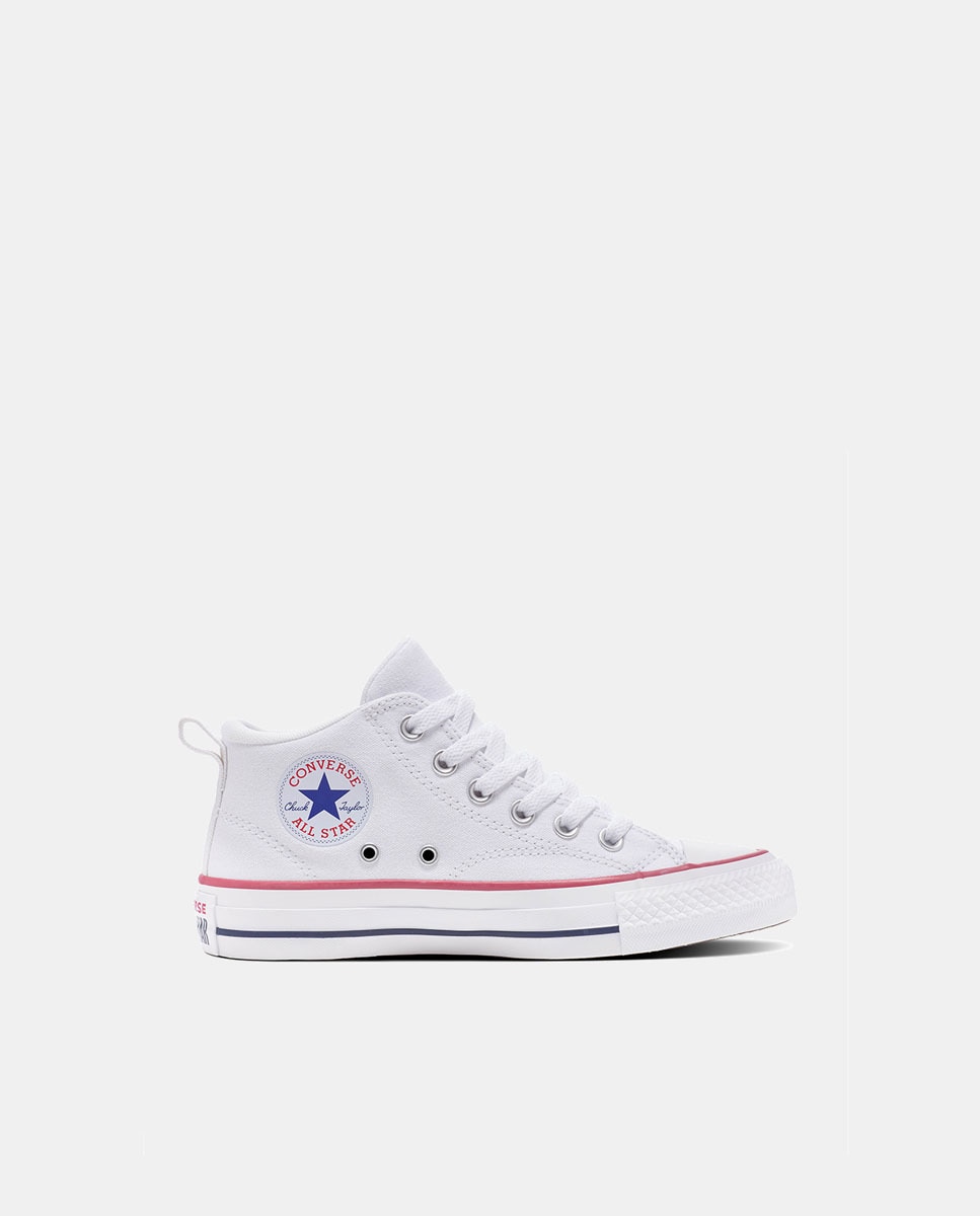 

Высокие парусиновые кроссовки для мальчиков Converse Chuck Taylor All Star Malden Street Converse, белый