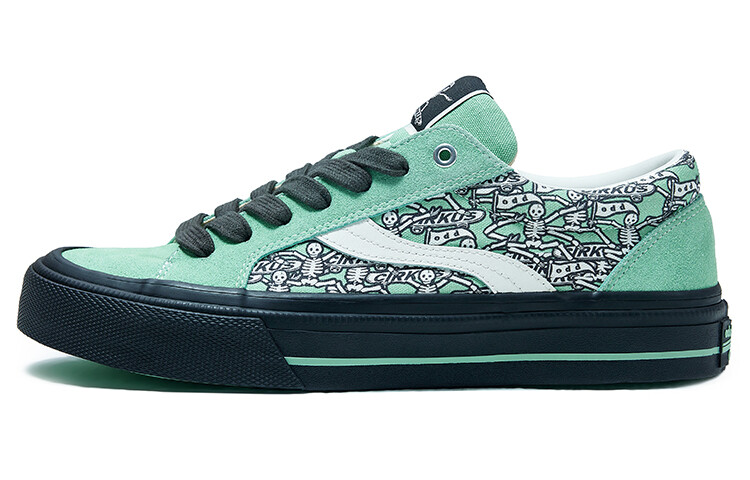 

Кроссовки oddCIRKUS Astley Pro Skateboarding Shoes Unisex Low-top, зеленый