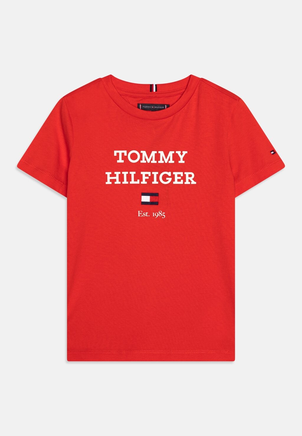 

Футболка с принтом LOGO TEE Tommy Hilfiger, цвет fierce red