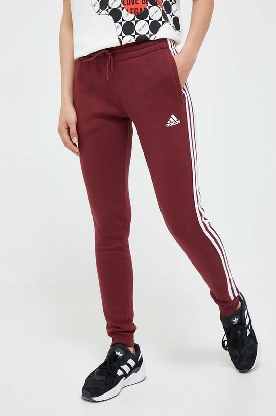 

Спортивные штаны адидас adidas, бордовый