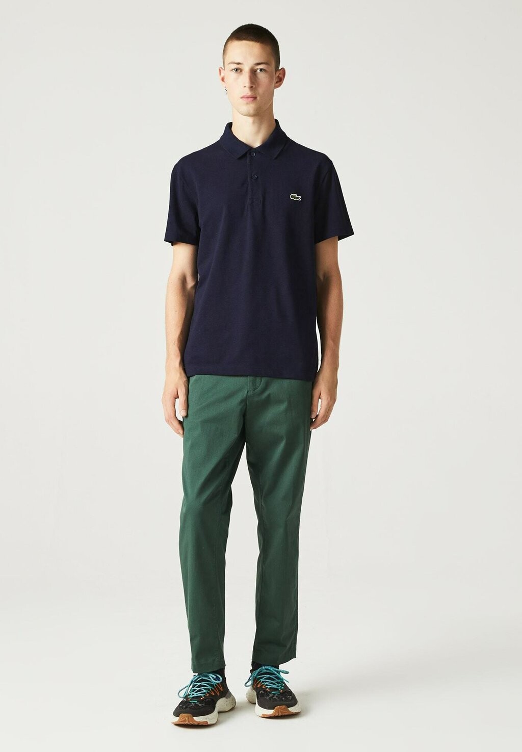 

Рубашка поло Lacoste Classic Kurzarm, черный