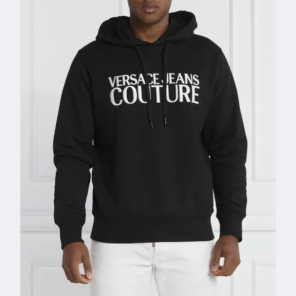 

Толстовка свободного кроя Versace, черный