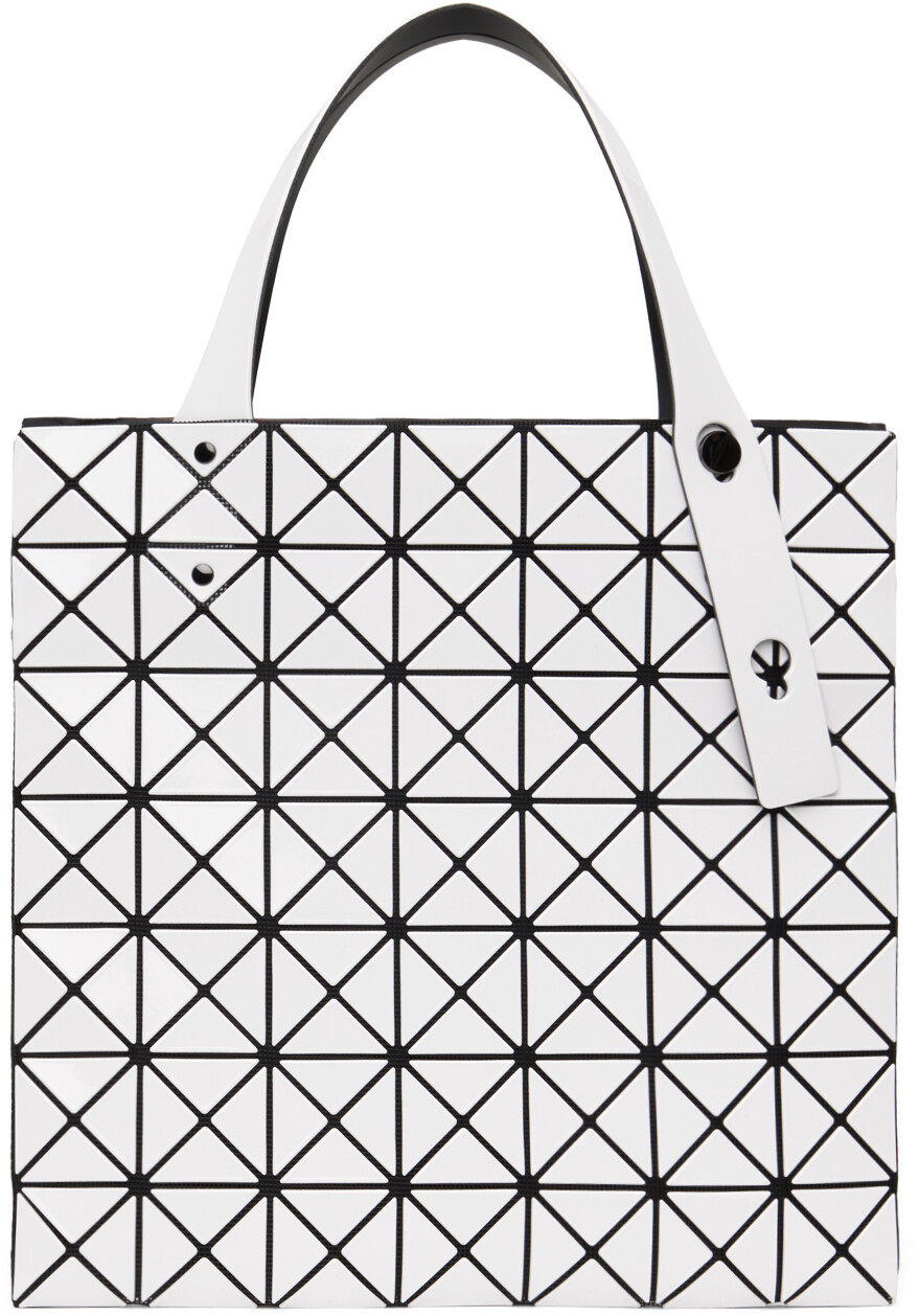

Белая маленькая сумка-тоут с призмой Bao Bao Issey Miyake, цвет White