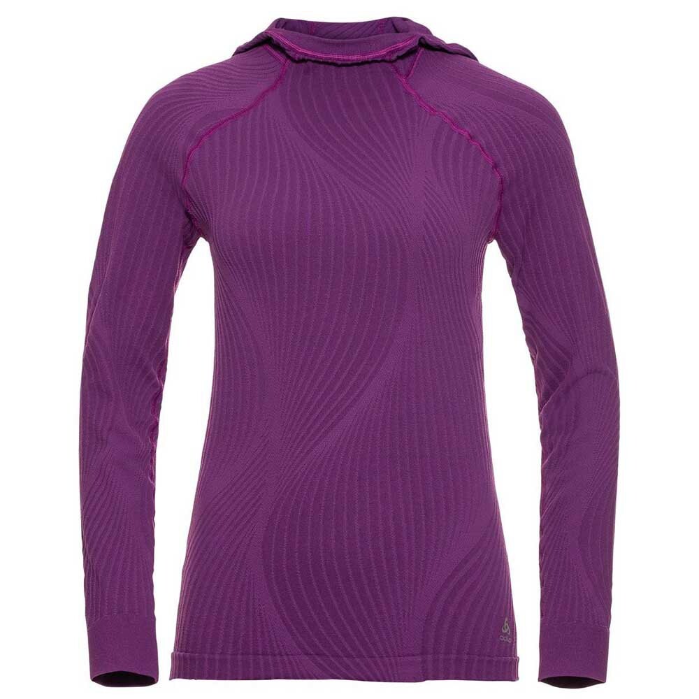 

Худи Odlo ML Pure Ceramiwarm, фиолетовый
