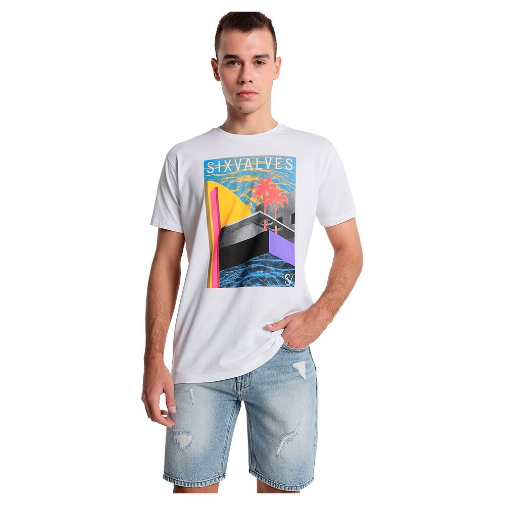 

Футболка Six Valves 118377-5686-428 T-shirt, белый