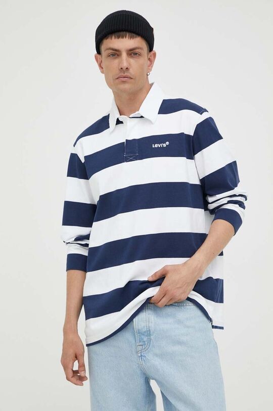 

Хлопковый топ с длинными рукавами Levi's, белый