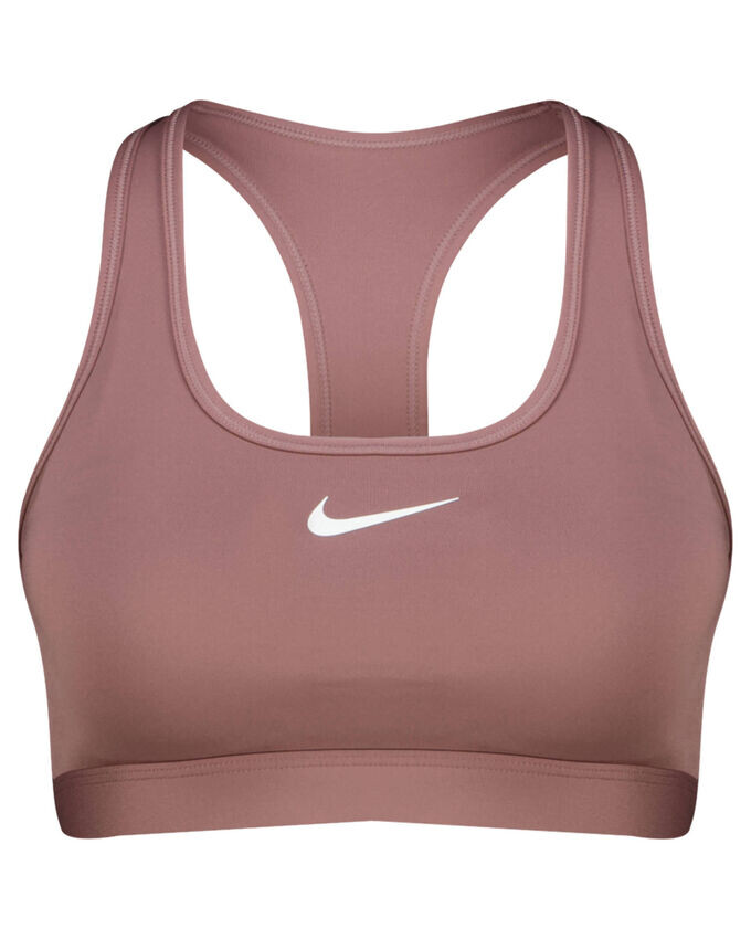 

Спортивный бюстгальтер с логотипом средней поддержки Nike, фиолетовый