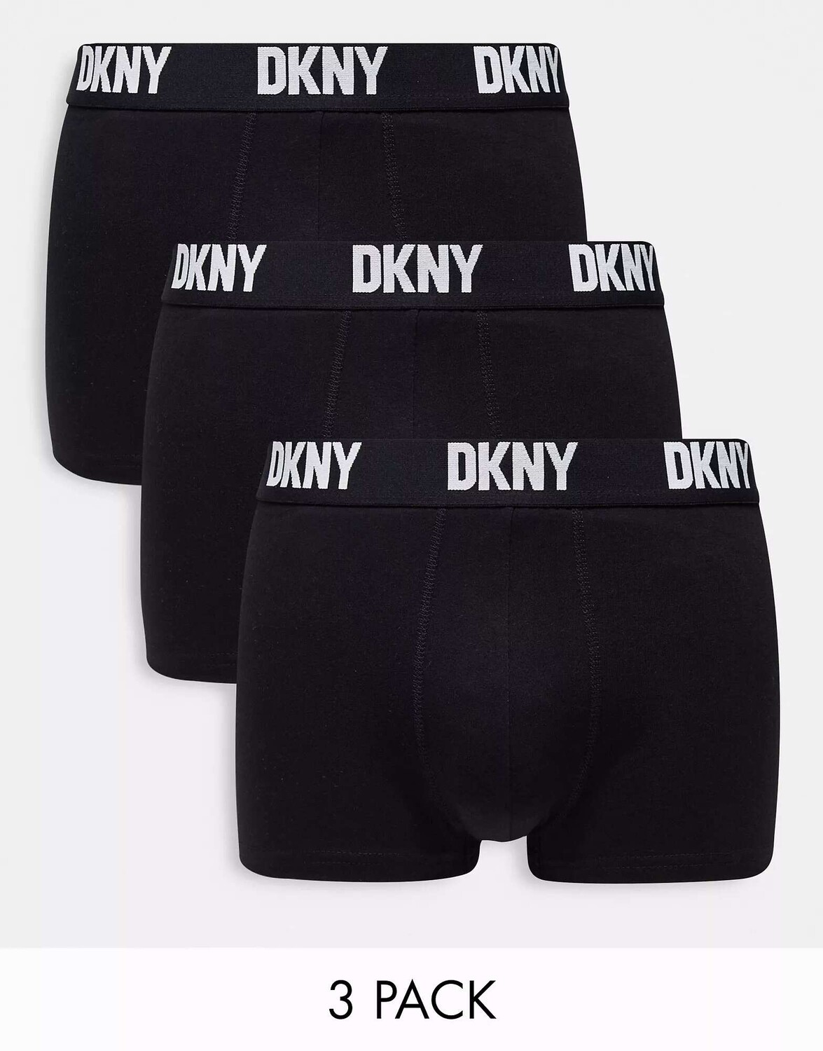 

Три пары плавок DKNY Seattle с контрастной строчкой черного цвета