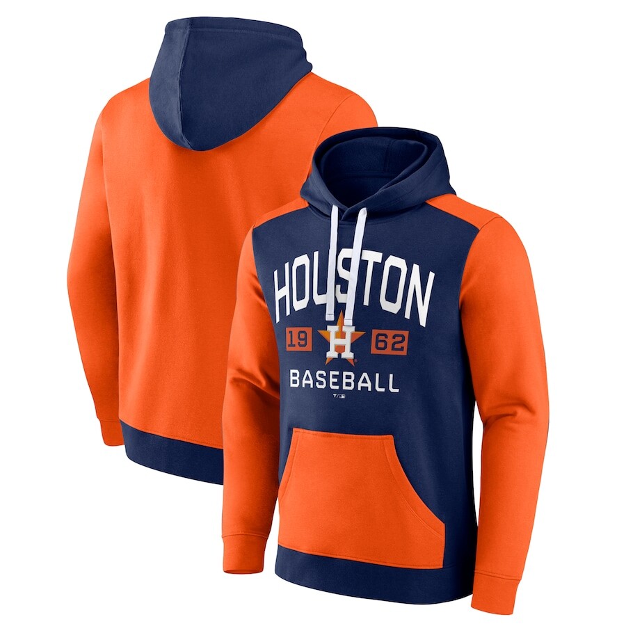 

Пуловер с капюшоном Fanatics Branded Houston Astros, нави
