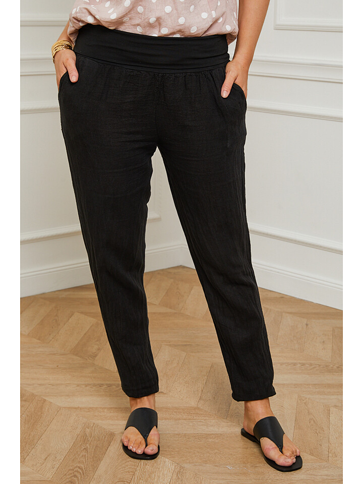 

Брюки Curvy Lady Leinen Hose Provence, черный