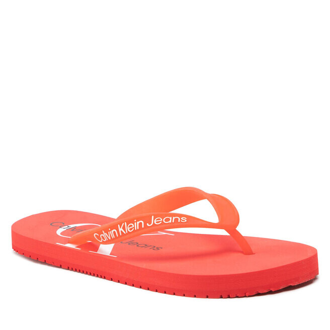 

Шлепанцы Calvin Klein Jeans BeachSandal Monogram, красный