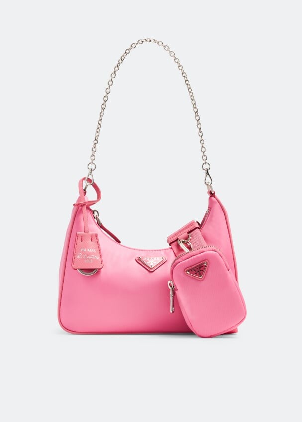 

Сумка Prada Re-Edition 2005 Re-Nylon, розовый