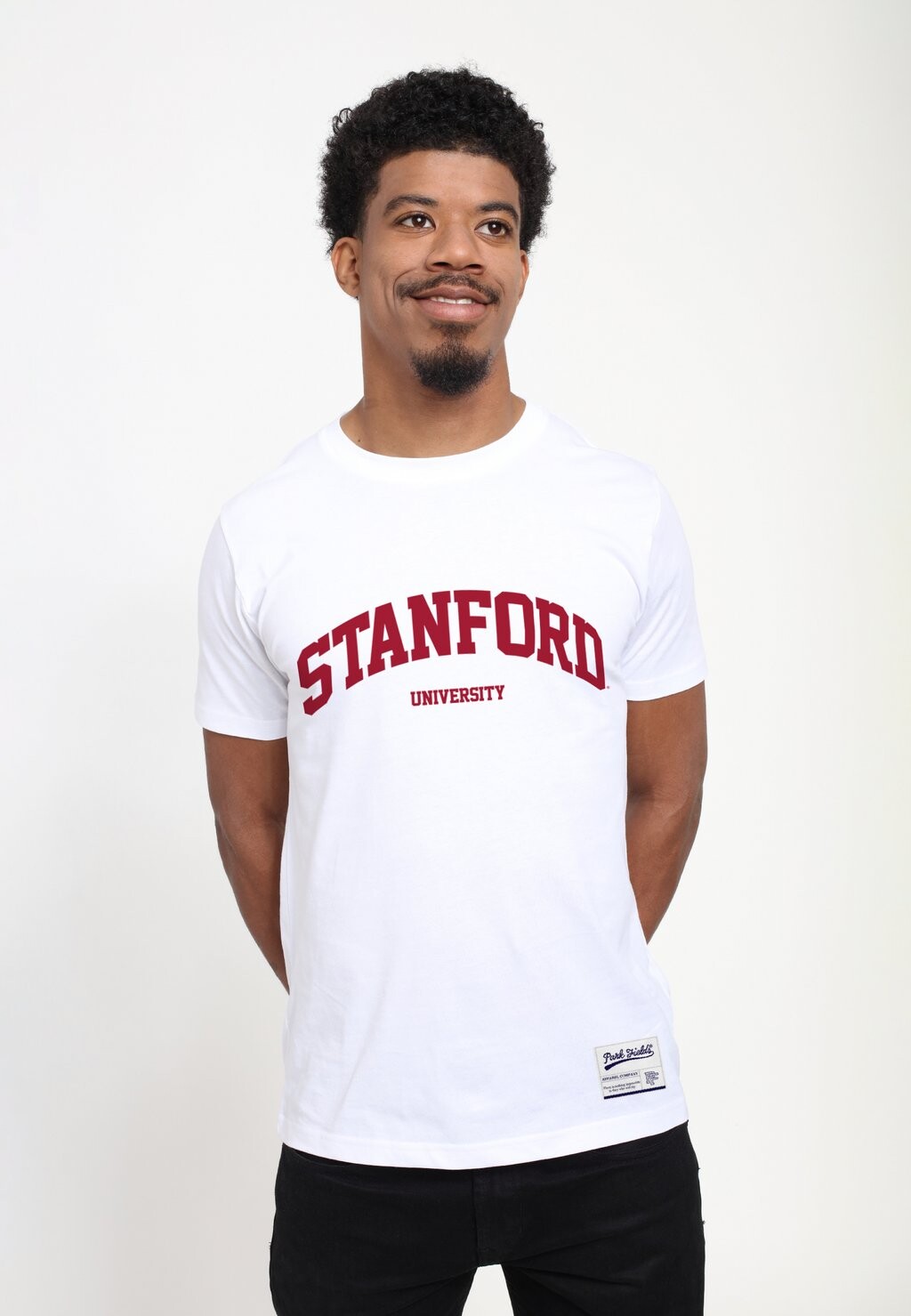 

Футболка с принтом PARK FIELDS STANFORD UNIVERSITY SCRIPT Henry Tiger, белый