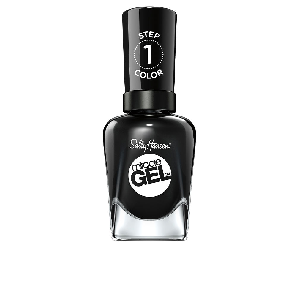 Лак для ногтей Miracle gel #799-greyfitti Sally hansen, 14,7 мл, 460-onyx-pected