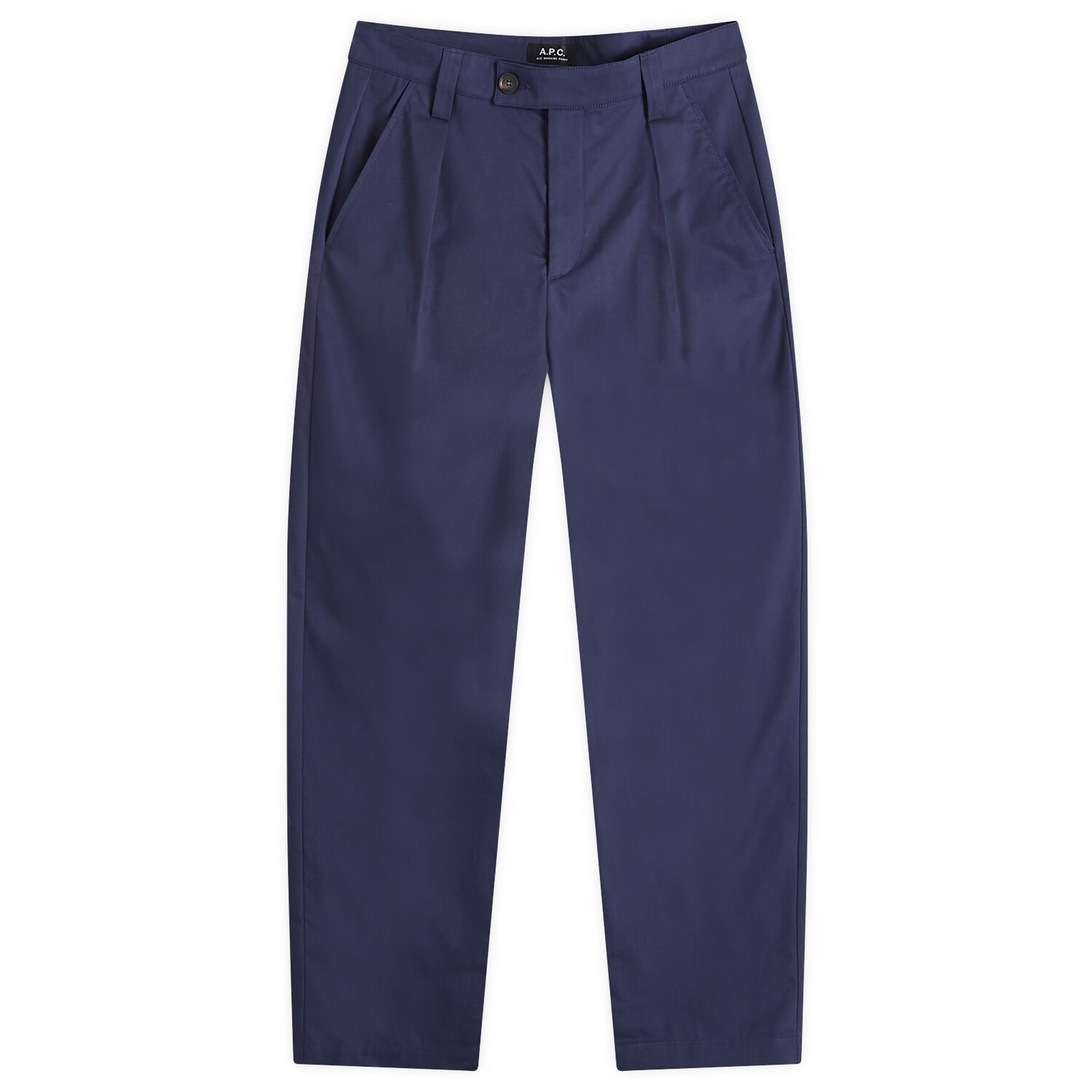 

Брюки A.P.C. Renato Pleated Chino, цвет Dark Navy