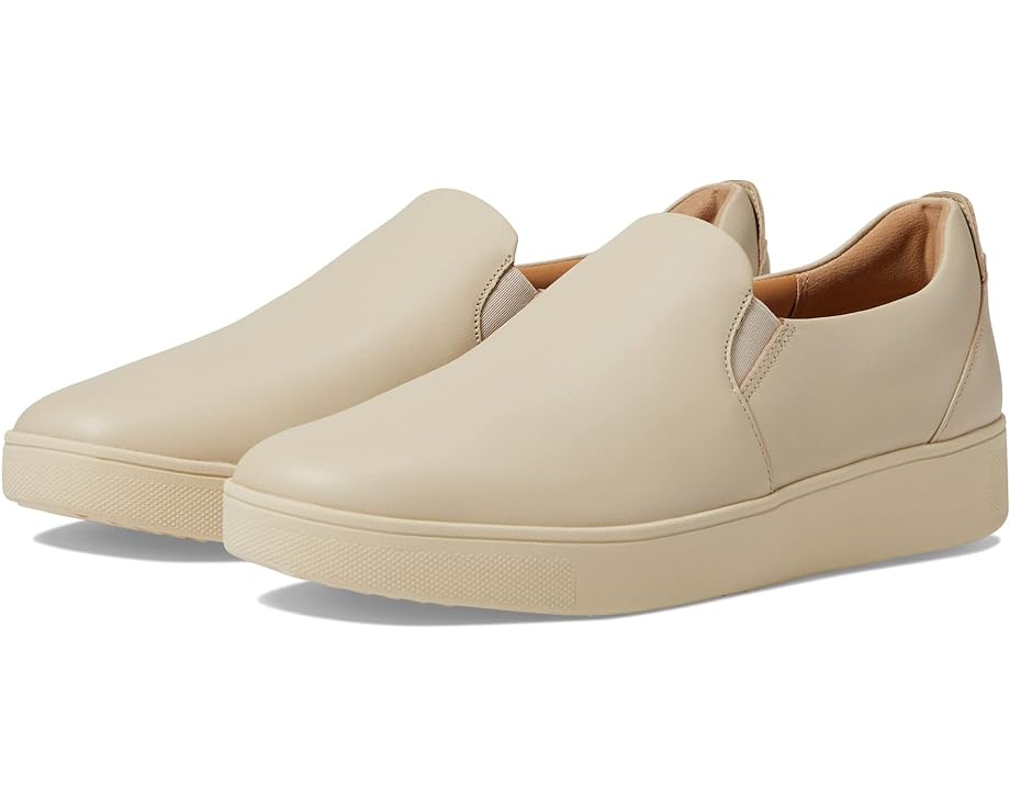 Кроссовки FitFlop Rally Leather Slip-On Skate Sneakers, цвет Stone Beige кроссовки fitflop rally beige