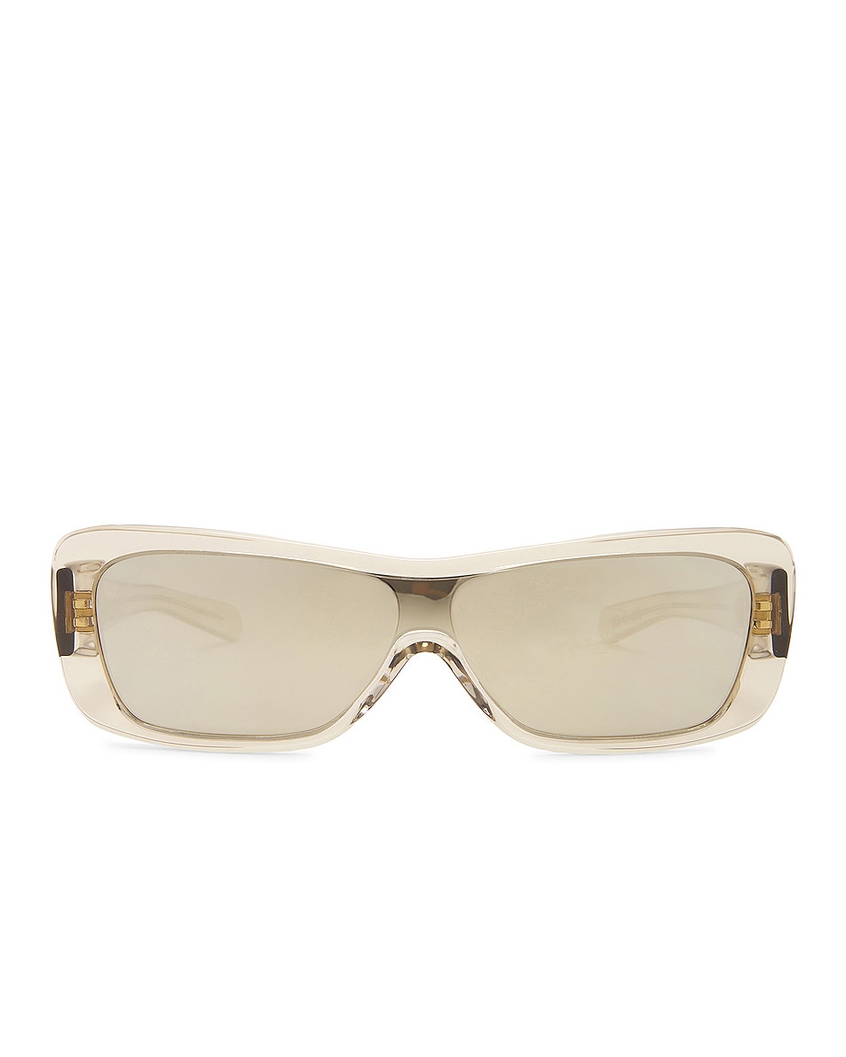 цена Солнцезащитные очки Flatlist X Veneda Carter Disco, цвет Crystal Grey & Silver