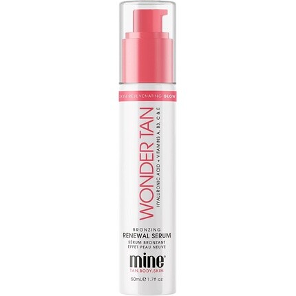 

MineTan Wonder Tan Bronzing Renewal Facial Serum Тонирующий увлажняющий крем для лица 2 жидких унции Minetan Body.Skin
